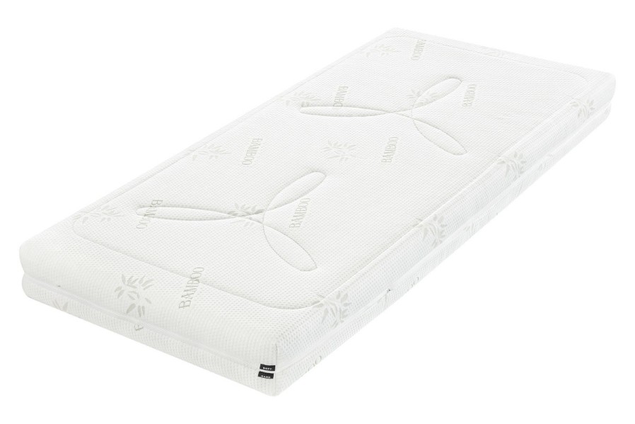 Kétféle keménységi érzet - 2 és 3 | Hab matrac | Magassága 18 cm | Terhelhetőség 120 kg | Jótállás 2 év