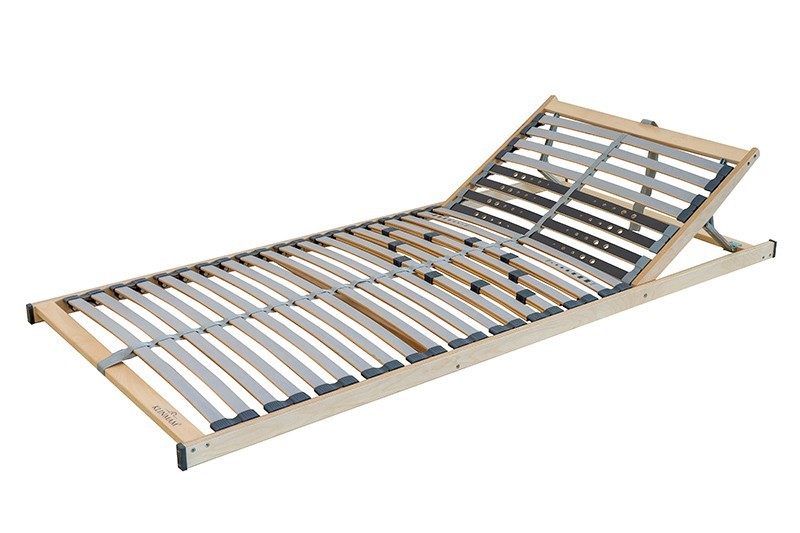 A Klinmam Duo Comfort H ágyrács a fejrészen is állítható, melyet például kedvenc könyve esti olvasásakor fog nagyra értékelni. A kettesével, kaucsuktokban elhelyezett rugalmas lamellák 5 anatómiai zónába vannak elosztva.