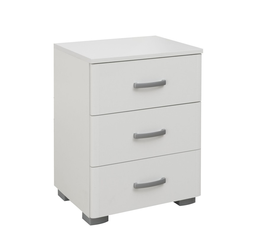 A Matis 3F éjjeliszekrények a modern anyagok és a minimalista design kombinációja.