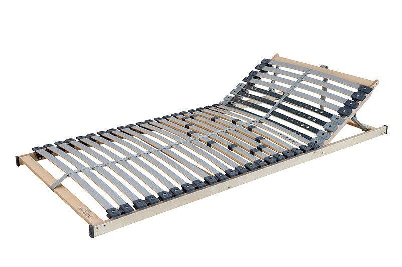 Kényelmes és rendkívül strapabíró ágyrács oldalfal fölött elhelyezett tokokkal, ami nemcsak fokozott kényelmet biztosít, hanem támaszt is alvás közben.