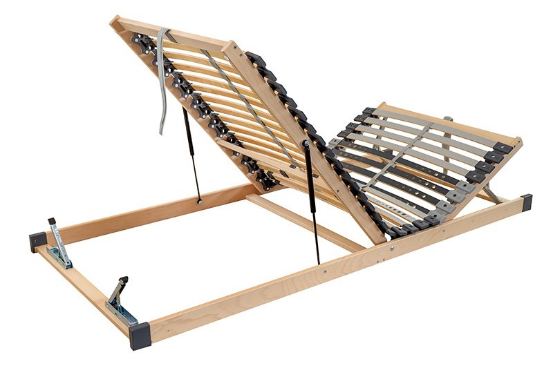 A Klinmam Elite HN P ágyrács fej- és lábrésze is állítható a maximális kényelem biztosítása érdekében nem csak az esti olvasás közben.