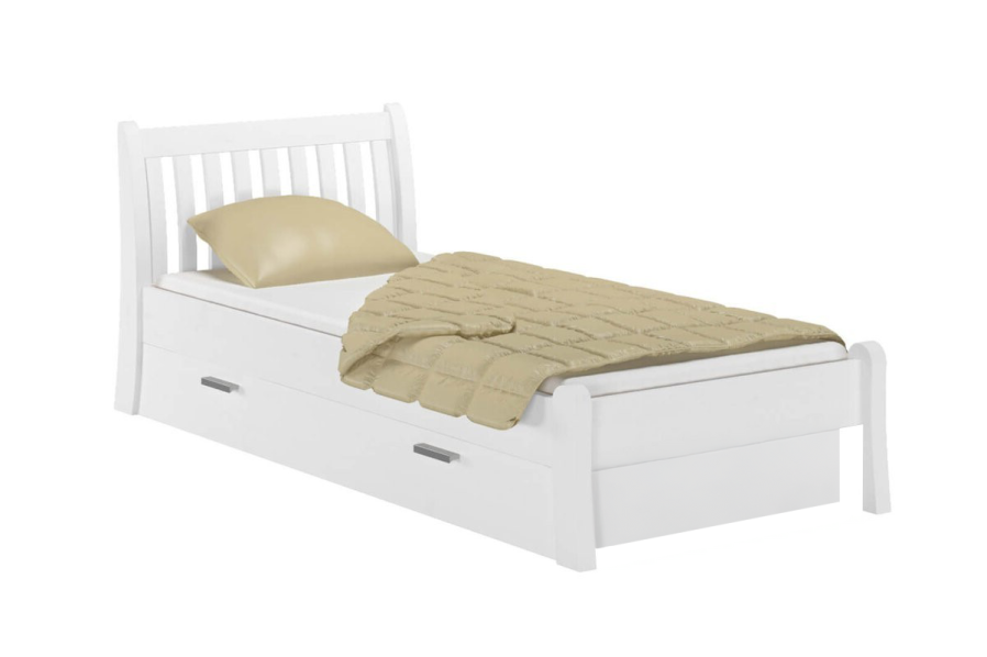 A Felix a letisztult észt stílus képviselője. Gyönyörű borovi fenyőfa színtelen lakkal bevonva, ami még inkább kiemeli a fa teljes szerkezetét.