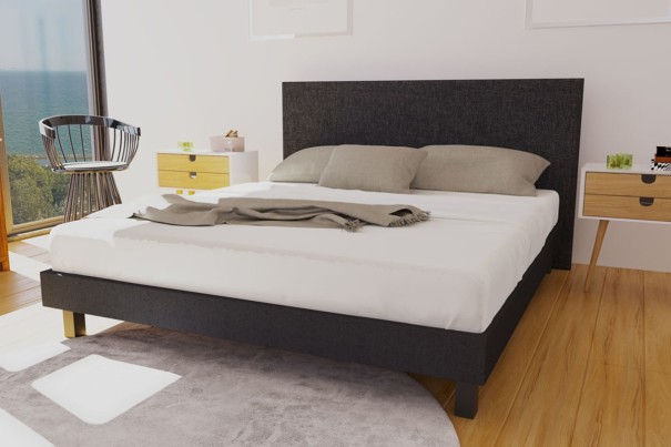 A Kansas ágy rendkívül jól szellőző anyagokból készült, így kitűnően biztosítja a friss érzést alvás közben.