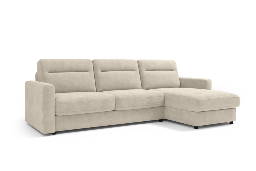 Az időtlen kialakítású, mindennapi alváshoz alkalmas Lugano kanapéágy egyszerűségével és eleganciájával nyűgözi le.