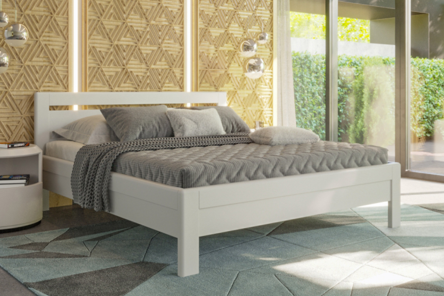 A Maja tömörfa ágy több előnnyel is rendelkezik - ezek közé tartozik például a kiváló minőségű alapanyag és az 5 éves meghosszabbított jótállás.