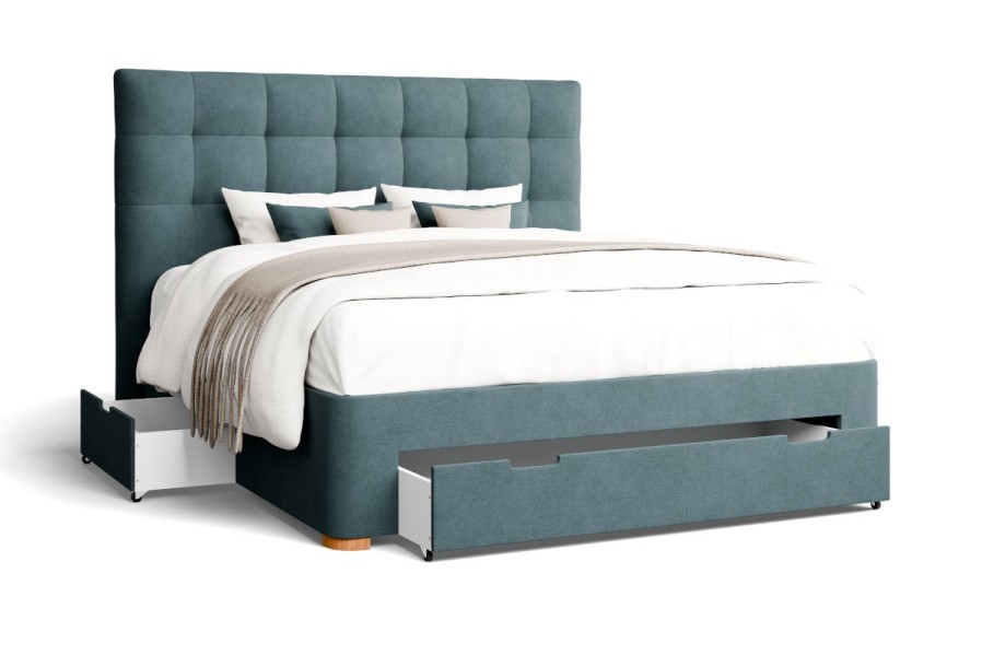 A Malibu kárpitozott fejtámla fényűző érzést kölcsönöz hálószobájának. Természetes, kiváló minőségű anyagokból készült, ami nemcsak elegáns megjelenést, hanem kényelmes alvást is biztosít.