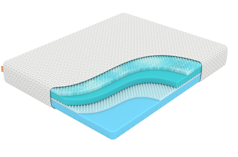 A memóriahab hozzájárul a gyors ellazuláshoz, hipoallergén töltettel.