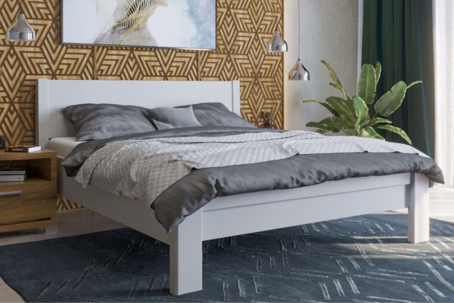 A robusztus, masszív Sion H1 ágy méltóságteljes központi eleme lesz hálószobájának, amely otthonosságot és kényelmet hoz magával.