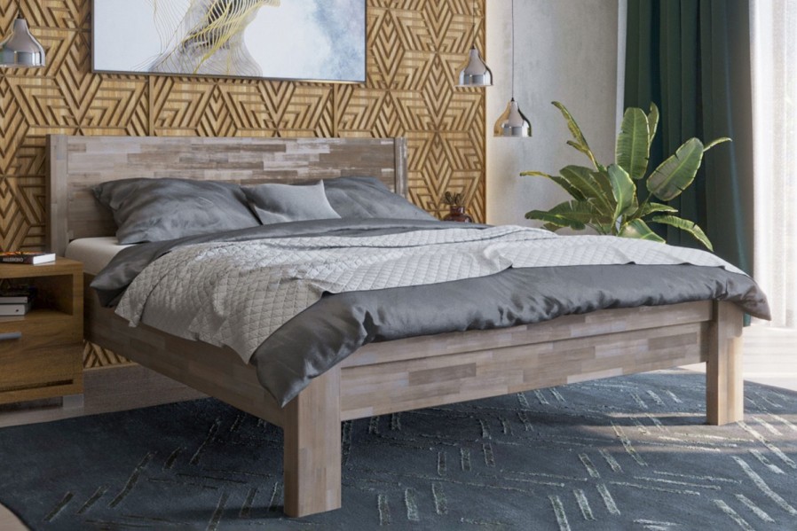 A robusztus, masszív Sion H1 ágy méltóságteljes központi eleme lesz hálószobájának, amely otthonosságot és kényelmet hoz magával.