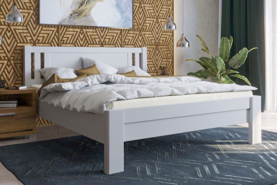 A robusztus, masszív Sion H2 ágy méltóságteljes központi eleme lesz hálószobájának, amely otthonosságot és kényelmet hoz magával.