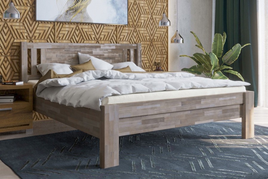 A robusztus, masszív Sion H2 ágy méltóságteljes központi eleme lesz hálószobájának, amely otthonosságot és kényelmet hoz magával.