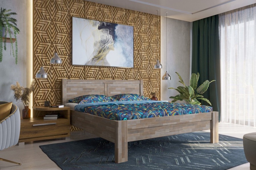 A robusztus, masszív Sion H3 ágy méltóságteljes központi eleme lesz hálószobájának, amely otthonosságot és kényelmet hoz magával.