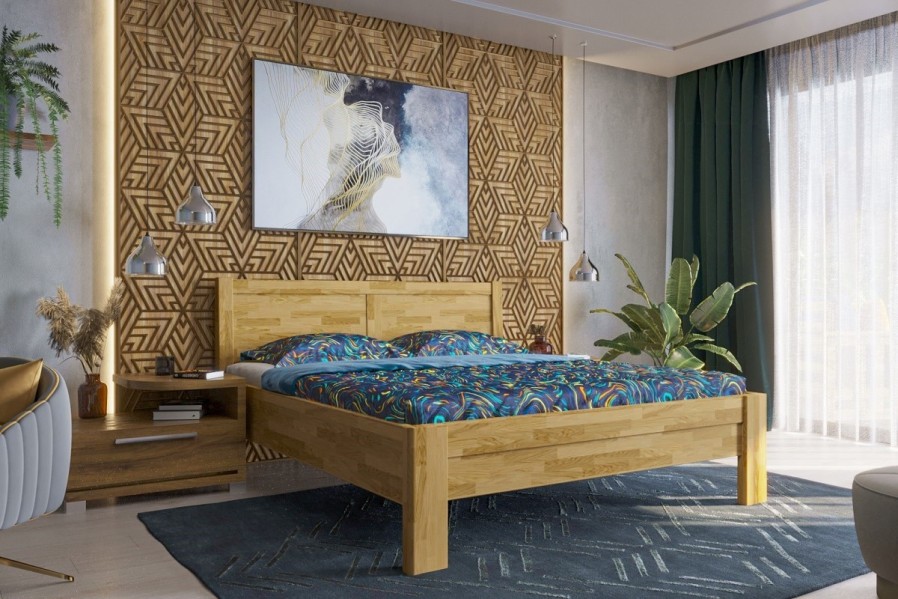 A robusztus, masszív Sion H3 ágy méltóságteljes központi eleme lesz hálószobájának, amely otthonosságot és kényelmet hoz magával.