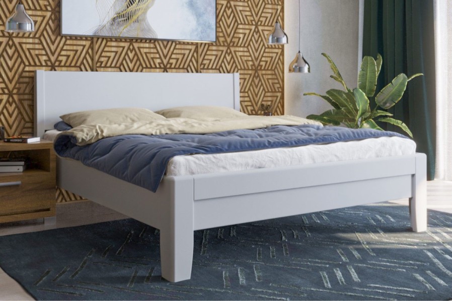 A robusztus, masszív Sion K1 ágy méltóságteljes központi eleme lesz hálószobájának, amely otthonosságot és kényelmet hoz magával.