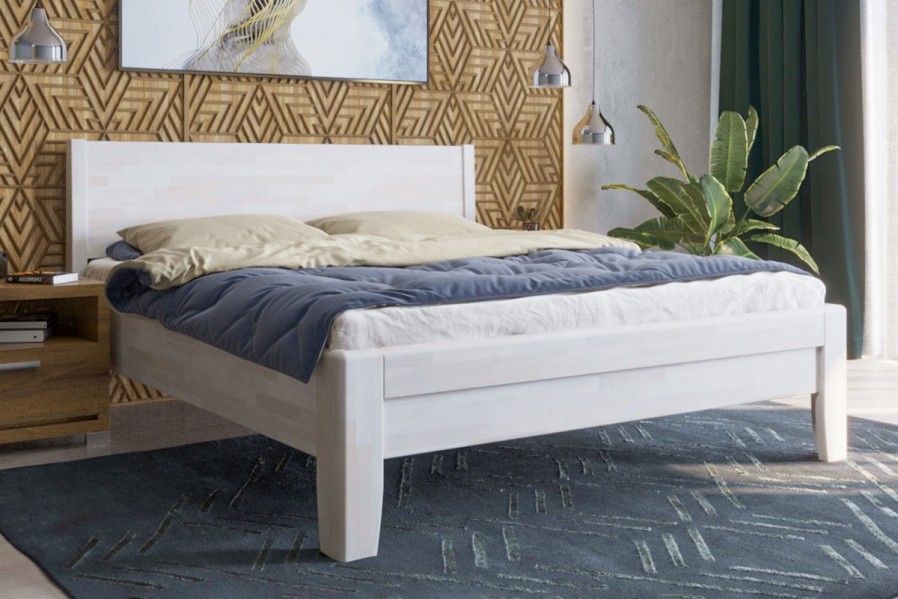 A robusztus, masszív Sion K1 ágy méltóságteljes központi eleme lesz hálószobájának, amely otthonosságot és kényelmet hoz magával.