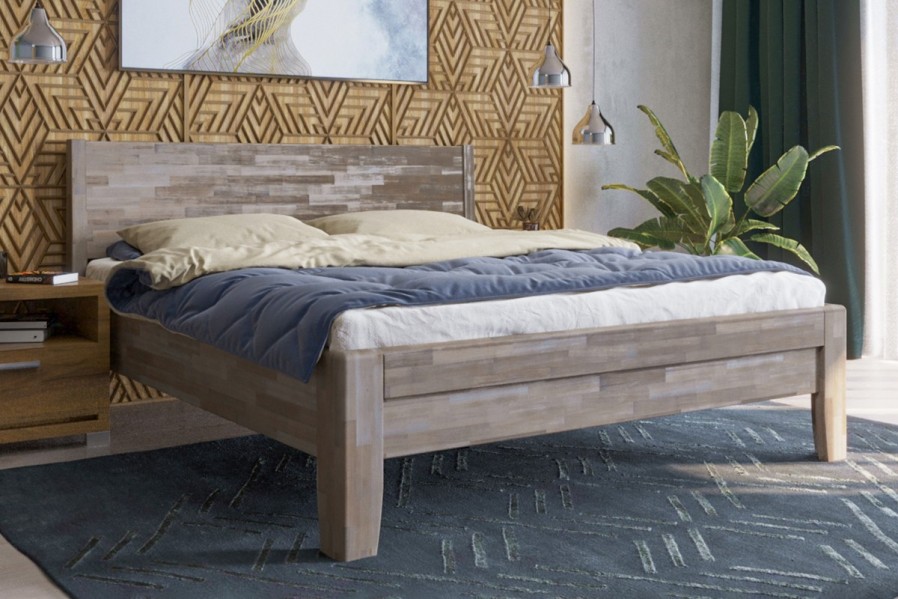 A robusztus, masszív Sion K1 ágy méltóságteljes központi eleme lesz hálószobájának, amely otthonosságot és kényelmet hoz magával.