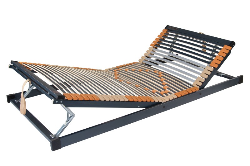 Tökéletesen alkalmazkodó ágyrács a legmagasabb komfort érzéséért. A számos keskeny lamella érzékenyen reagál a test mozgására és helyzetváltoztatására.