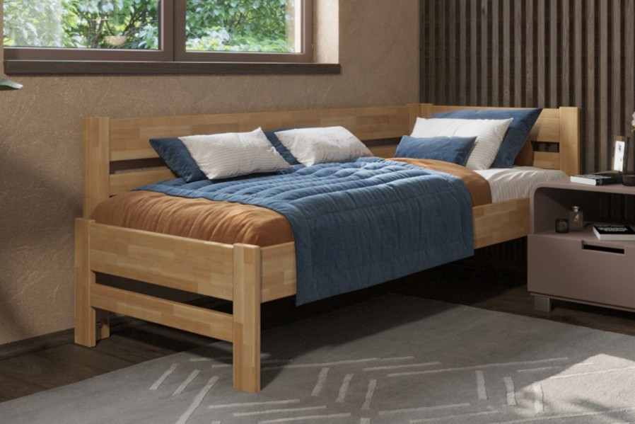 Olyan ágyat keres, amely évtizedekig kitart? A tömör fából készült Wanda ággyal ezt a kitűzött célt elérheti.