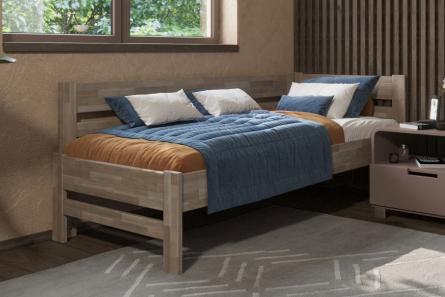 Olyan ágyat keres, amely évtizedekig kitart? A tömör fából készült Wanda ággyal ezt a kitűzött célt elérheti.