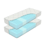 A matrac magjában található 5 zóna biztosítja a legjobb alátámasztást, egyúttal keményebb érzést pihenés közben.