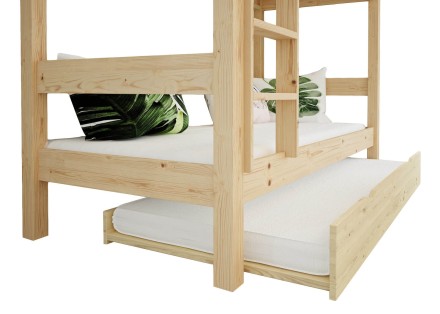 Aaron tökéletesen egyesít két helyet. Gyermeke alvóhelyét a kedvenc szórakozó-, olvasó- és játszóhelyével.