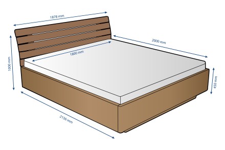 Erre bizonyíték a modern, masszív Air ágy, amely olyan érzést vált ki, mint a lebegés.