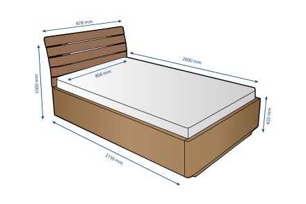 Erre bizonyíték a modern, masszív Air ágy, amely olyan érzést vált ki, mint a lebegés.