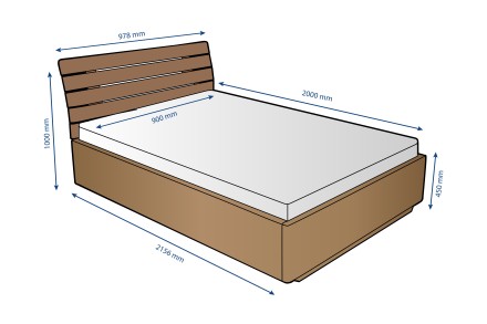 Erre bizonyíték a modern, masszív Air ágy, amely olyan érzést vált ki, mint a lebegés.