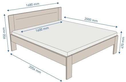 Minőségi ágyat keres, mellyel évekig meg lesz elégedve? Ne keressen tovább. Az Amien ágy praktikus és egyszerű fejvéggel a megfelelő választás.