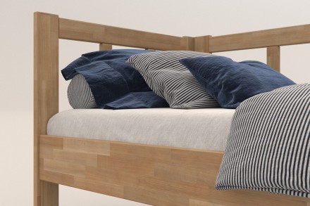 Kedveli a fa illatát? Akkor ez a tömörfa ágy tökéletes választás Önnek, mivel a legkiválóbb bükk- és tölgyfafajtákból készült, hogy megismételhetetlen hangulatot teremtsen hálószobájában.