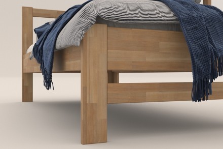 Kedveli a fa illatát? Akkor ez a tömörfa ágy tökéletes választás Önnek, mivel a legkiválóbb bükk- és tölgyfafajtákból készült, hogy megismételhetetlen hangulatot teremtsen hálószobájában.