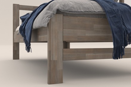 Kedveli a fa illatát? Akkor ez a tömörfa ágy tökéletes választás Önnek, mivel a legkiválóbb bükk- és tölgyfafajtákból készült, hogy megismételhetetlen hangulatot teremtsen hálószobájában.