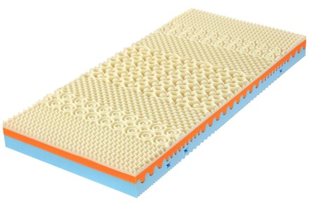 Kétféle keménységi érzet - 3 és 4 | Hab matrac | Magassága 18 cm | Terhelhetőség 135 kg | Jótállás 4 év