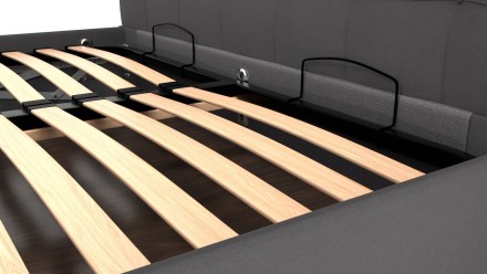 A steppelt Boston fejtámla modern hangulatával minden hálószobához illik.