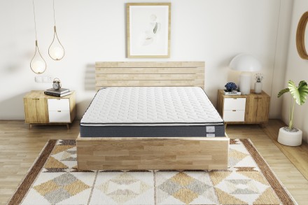 3 - közepesen kemény | Rugós matracok | Magassága 32 cm | Terhelhetőség 120 kg | Jótállás 5 év