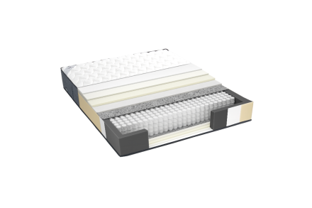 3 - közepesen kemény | Rugós matracok | Magassága 28 cm | Terhelhetőség 120 kg | Jótállás 5 év