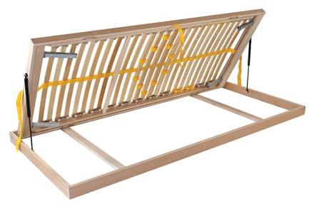 Praktikus és kényelmes ágyrács mindennapos alváshoz. A legalacsonyabb rugalmas ágyrács alkalmas ágyneműtartós ágyakba is – egyszerű hozzáférés a lábvégnél. Az állítható fej és lábrész (HN)középen stabil résszel biztosítja a pihenést.