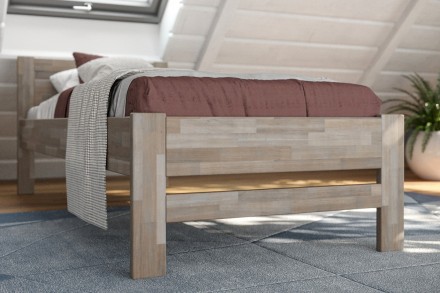 Az Emily egyszemélyes ágyként nagyon népszerű, amely remekül passzol a gyerekszobába vagy a hálószobába. A fa tökéletes illata csodálatos hangulatot teremt a szobában, ami az alváshoz tökéletes.