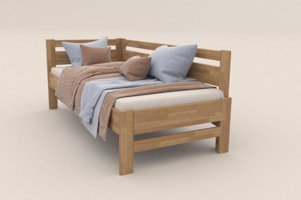 Az Emily egyszemélyes ágyként nagyon népszerű, amely remekül passzol a gyerekszobába vagy a hálószobába. A fa tökéletes illata csodálatos hangulatot teremt a szobában, ami az alváshoz tökéletes.