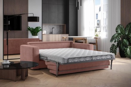 Az időtlen kialakítású, mindennapi alváshoz alkalmas Lugano kanapéágy egyszerűségével és eleganciájával nyűgözi le.