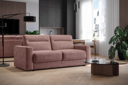 Az időtlen kialakítású, mindennapi alváshoz alkalmas Lugano kanapéágy egyszerűségével és eleganciájával nyűgözi le.