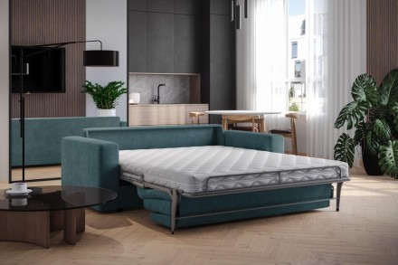 Az időtlen kialakítású, mindennapi alváshoz alkalmas Lugano kanapéágy egyszerűségével és eleganciájával nyűgözi le.