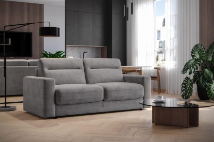 Az időtlen kialakítású, mindennapi alváshoz alkalmas Lugano kanapéágy egyszerűségével és eleganciájával nyűgözi le.