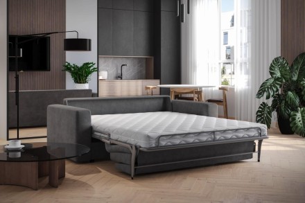 Az időtlen kialakítású, mindennapi alváshoz alkalmas Lugano kanapéágy egyszerűségével és eleganciájával nyűgözi le.