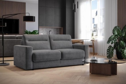 Az időtlen kialakítású, mindennapi alváshoz alkalmas Lugano kanapéágy egyszerűségével és eleganciájával nyűgözi le.