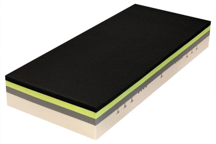 Kétféle keménységi érzet - 3 és 4 | Hab matrac | Magassága 28 cm | Terhelhetőség 150 kg | Jótállás 10 év