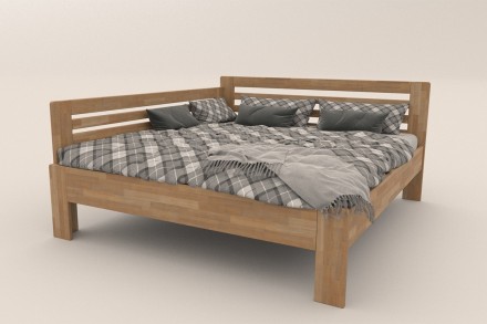 Szereti a fa illatát és az utánozhatatlan atmoszférát, amivel megtölti a hálószobát? Ha igen, a Lola masszív ágyat Önnemk alkottuk meg!