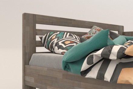 Szereti a fa illatát és az utánozhatatlan atmoszférát, amivel megtölti a hálószobát? Ha igen, a Lola masszív ágyat Önnemk alkottuk meg!