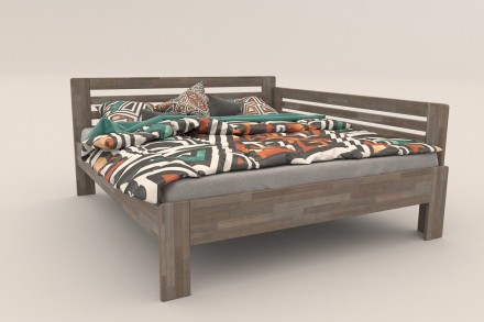 Szereti a fa illatát és az utánozhatatlan atmoszférát, amivel megtölti a hálószobát? Ha igen, a Lola masszív ágyat Önnemk alkottuk meg!