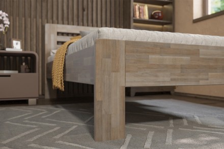 Szereti a fa illatát és az utánozhatatlan atmoszférát, amivel megtölti a hálószobát? Ha igen, a Lola masszív ágyat Önnemk alkottuk meg!